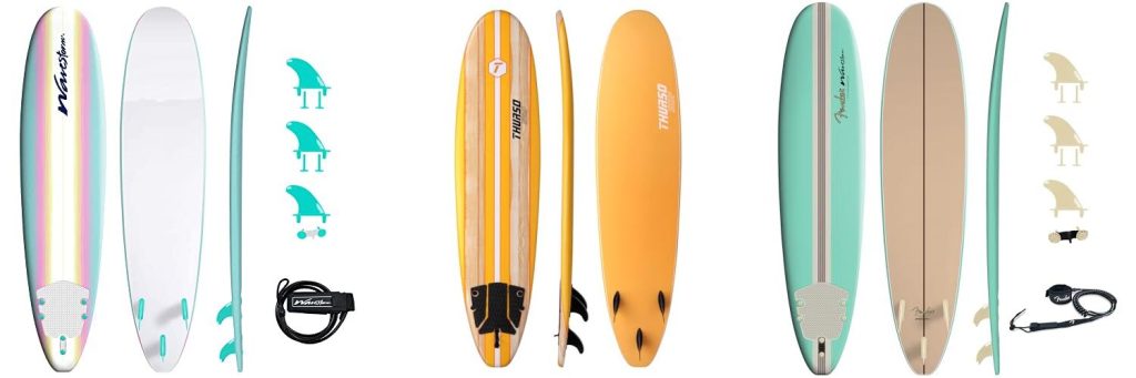Longboard Surfboards combined image