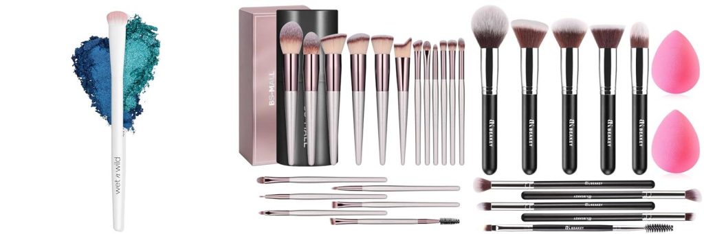 Low Cost Makeup Brushes combined image