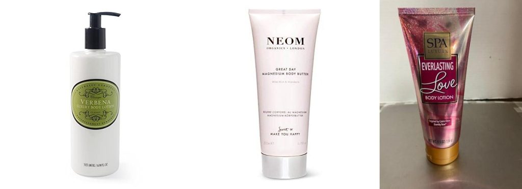 Luxury Body Moisturiser combined image