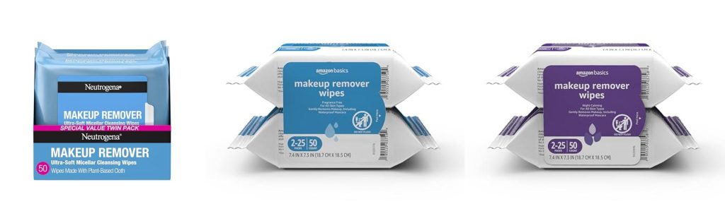 Makeup Removing Wipes combined image
