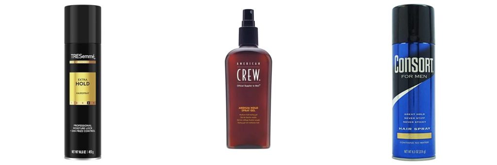 Mens Hairspray combined image