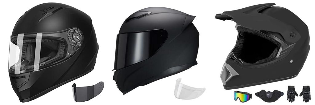 Motorcycle Helmet For Big Heads combined image