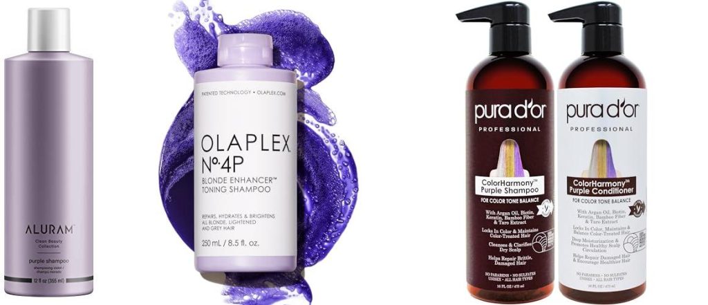 Natural Purple Shampoo combined image
