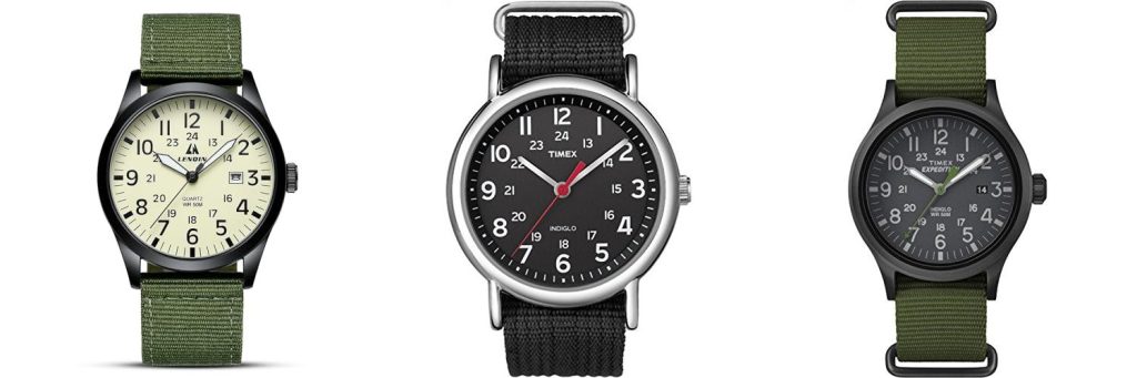 Nylon Strap Watches combined image