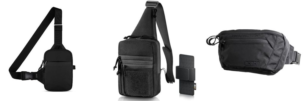 Off Body Carry Bag combined image