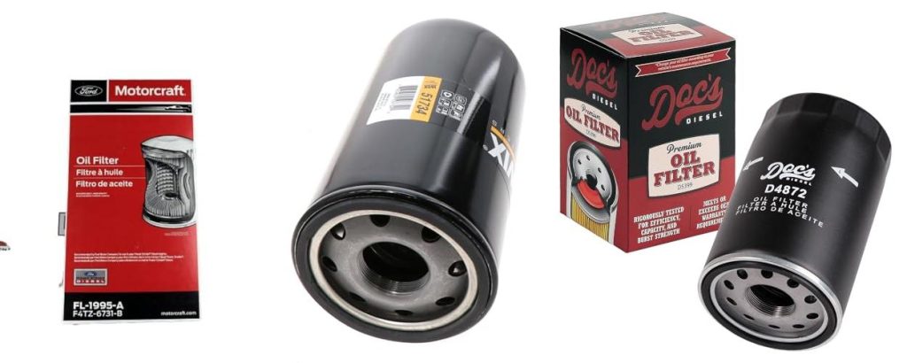Oil Filter 7.3 Powerstroke combined image