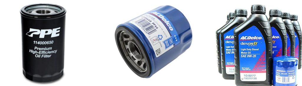 Oil Filter For 3.0 Duramax combined image