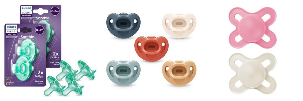 Pacifier For Newborns combined image