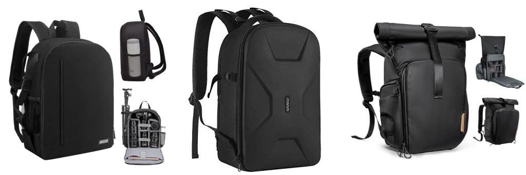 Photography Backpack combined image