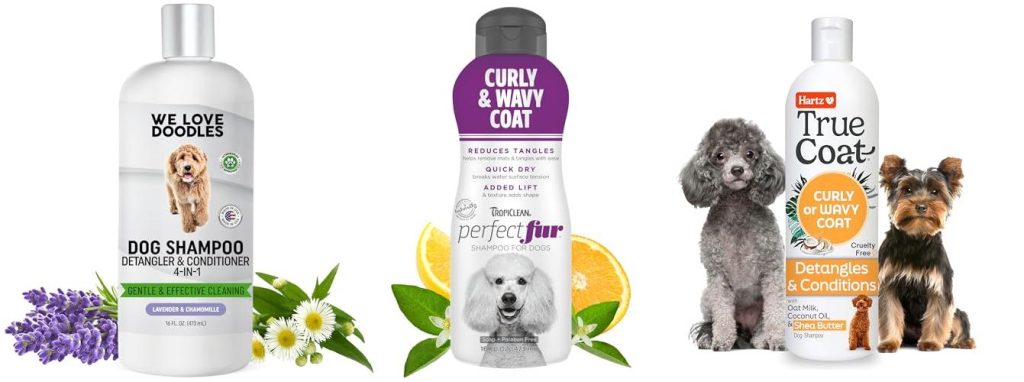 Poodle Shampoo combined image
