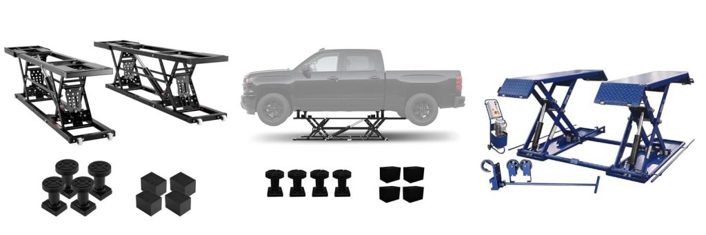 Portable Car Lift combined image