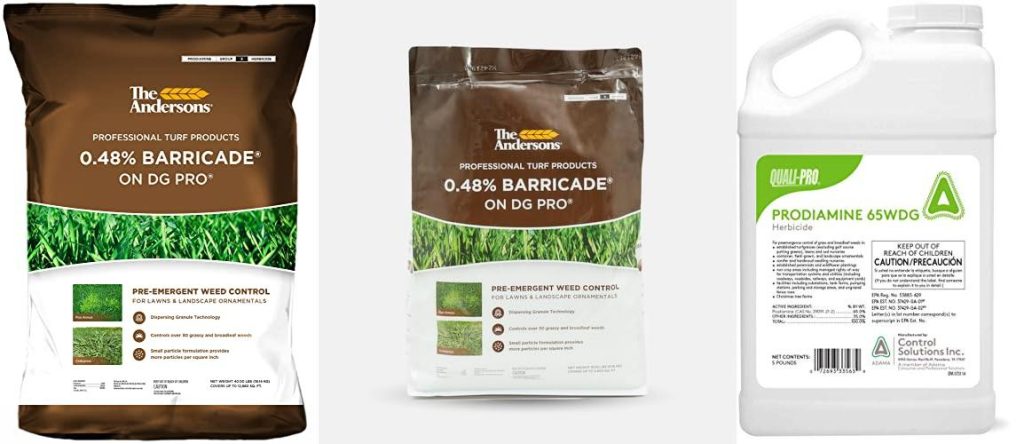 Pre Emergent Herbicides combined image