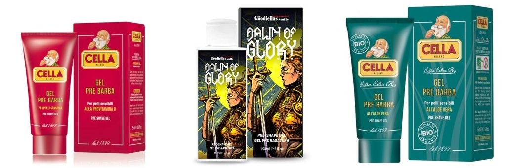 Pre Shave Gel combined image