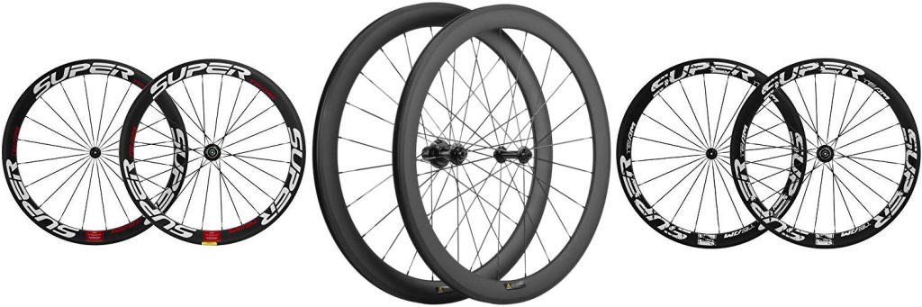 Racing Bike Wheels combined image