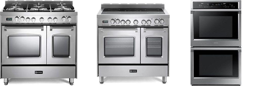 Rated Double Oven Range combined image