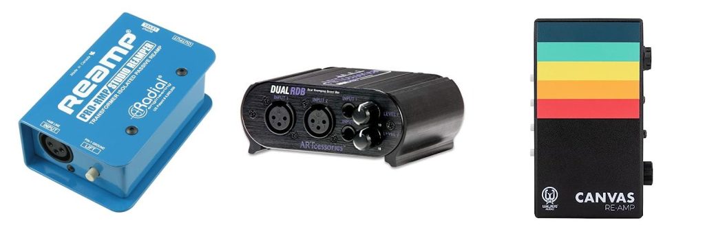 Reamp Box combined image