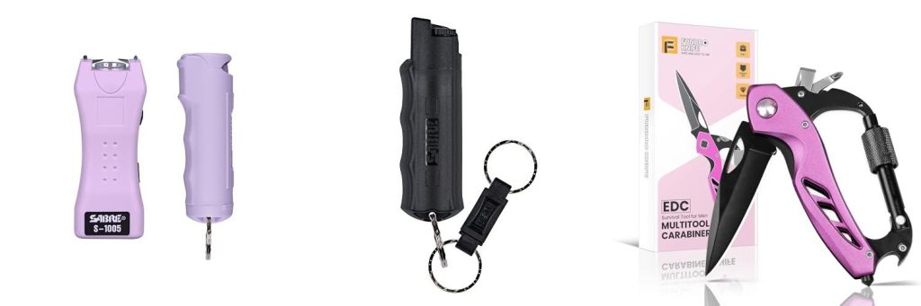 Self Defense Items combined image