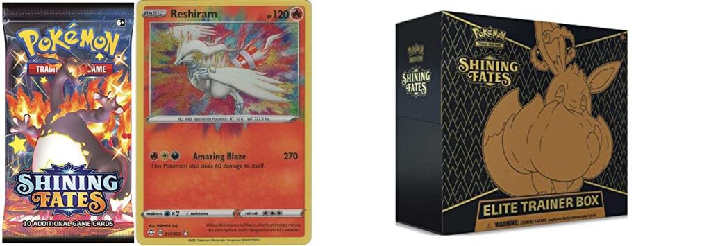 Shining Fates Cards combined image