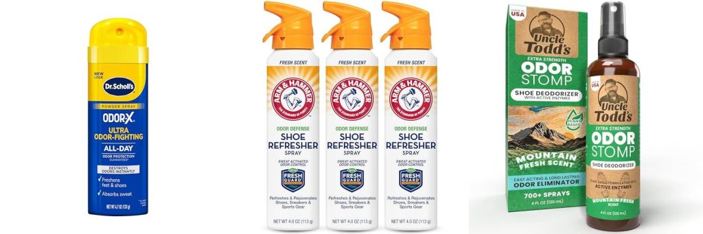 Shoe Odour Spray combined image