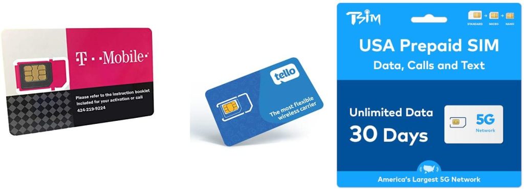 Sim For Usa combined image