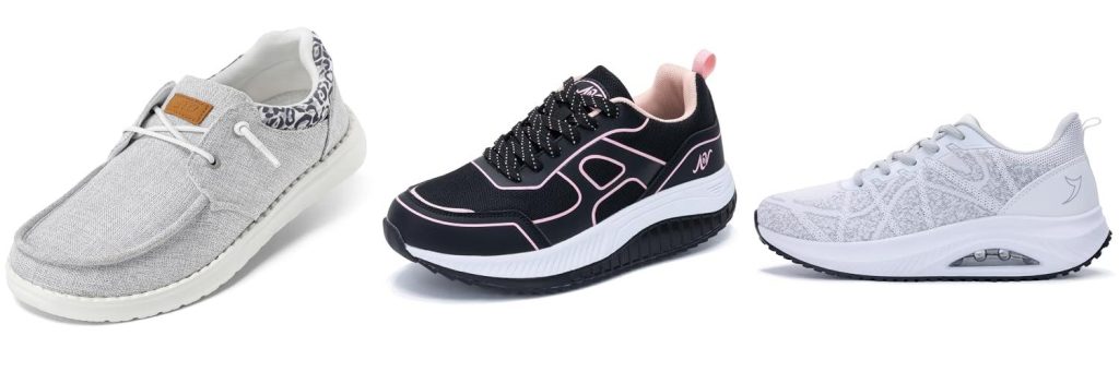 Sneaker For Planters Fasciitis combined image