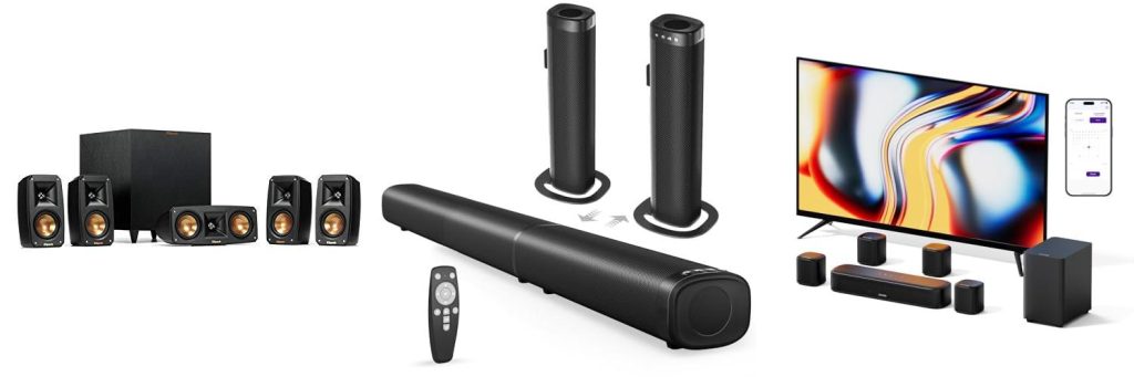 Speakers For Surround Sound combined image