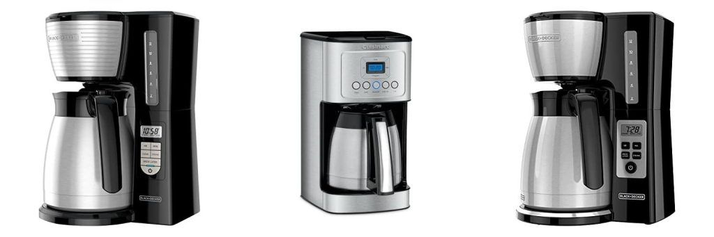 Stainless Steel Coffee Makers combined image