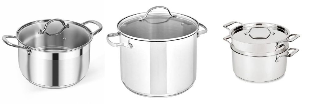 Stainless Steel Stock Pot combined image