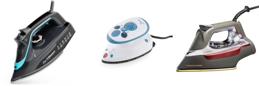 Steam Iron For Quilters combined image