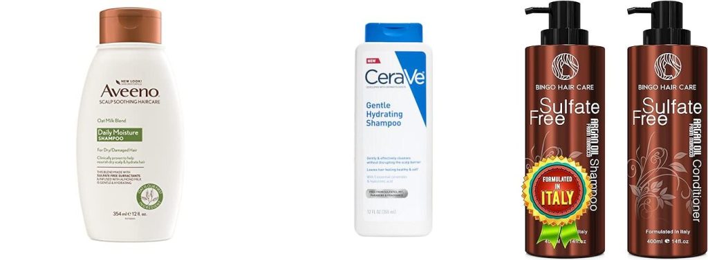 Sulfate Free Shampoos combined image