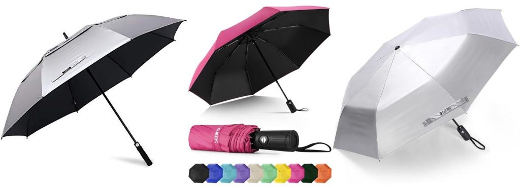 Sun Blocking Umbrella combined image