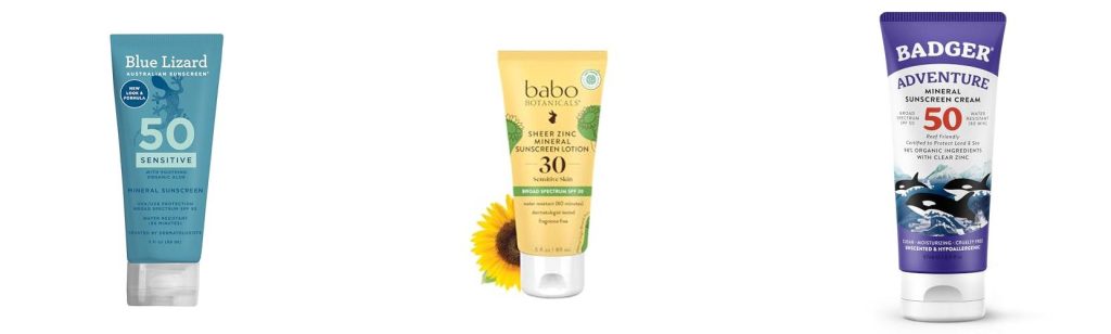 Best Sunscreen Chemical Free - Top 5 Picks & Review 1 Sunscreen Chemical Free combined image