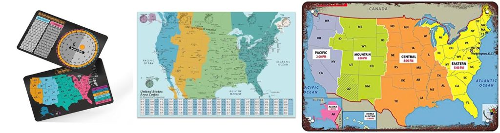 Time Zone Usa combined image