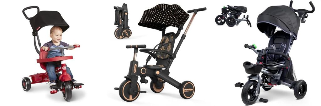 Tricycle Stroller combined image
