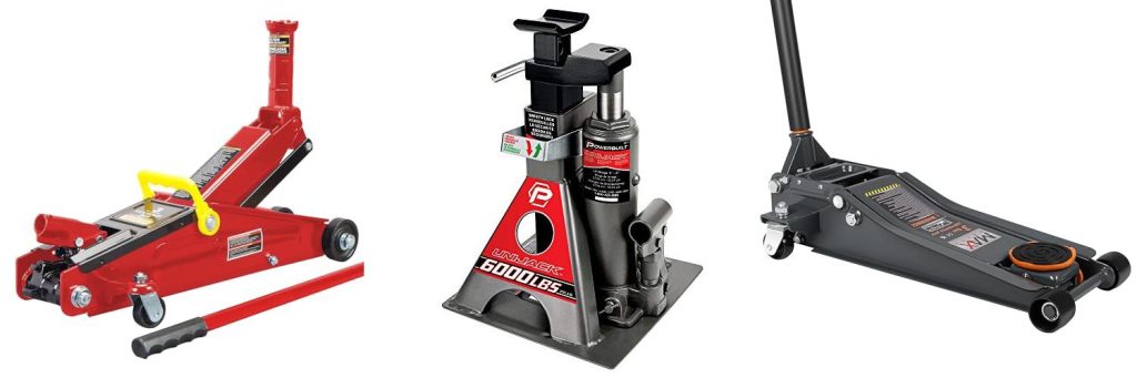 Truck Floor Jack combined image