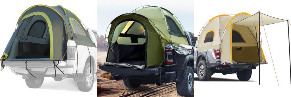 Truck Tent For Ram 1500 combined image