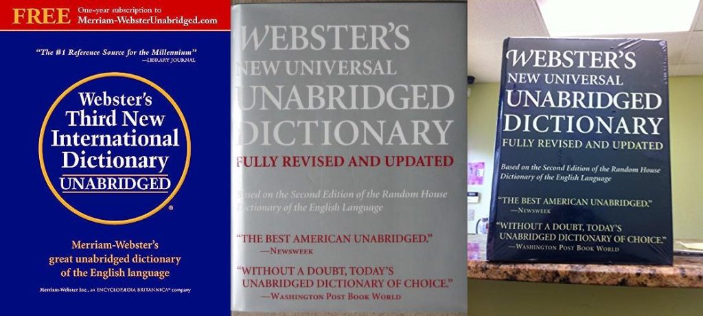 Unabridged Dictionary combined image