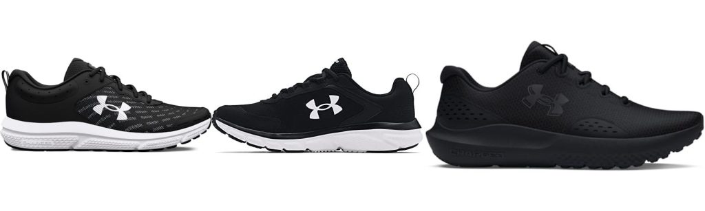 Under Armour Shoes combined image