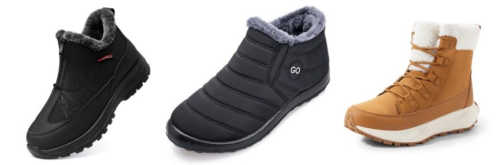 Walking Boots Winter combined image