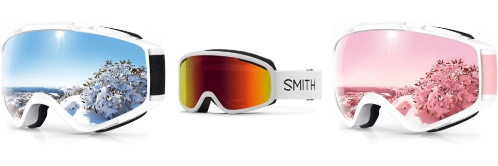 WomenS Ski Goggles combined image