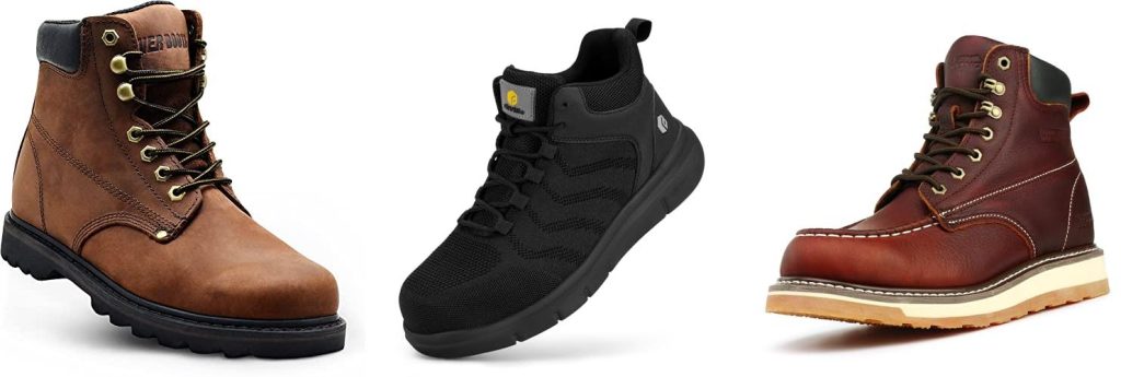 Work Boots For Bunions combined image
