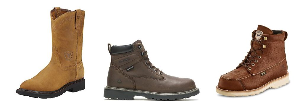 Work Boots For Narrow Feet combined image