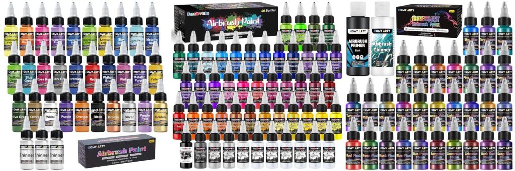 Airbrush Paint For Fishing Lures combined image