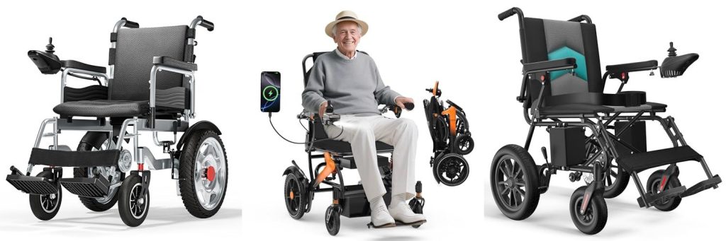 All Terrain Electric Wheelchair combined image