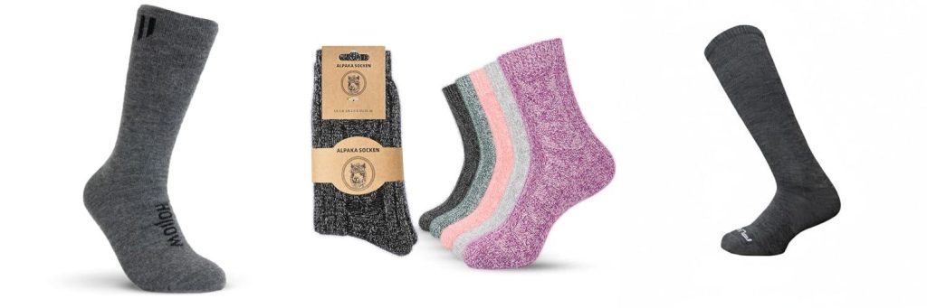 Alpaca Socks For Women combined image