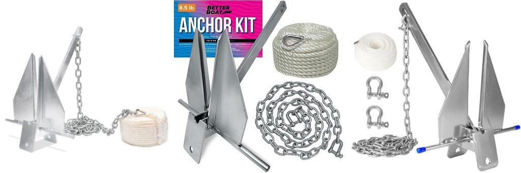 Anchor For A Pontoon Boat combined image