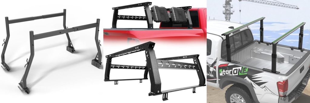 Bed Rack For Tacoma combined image