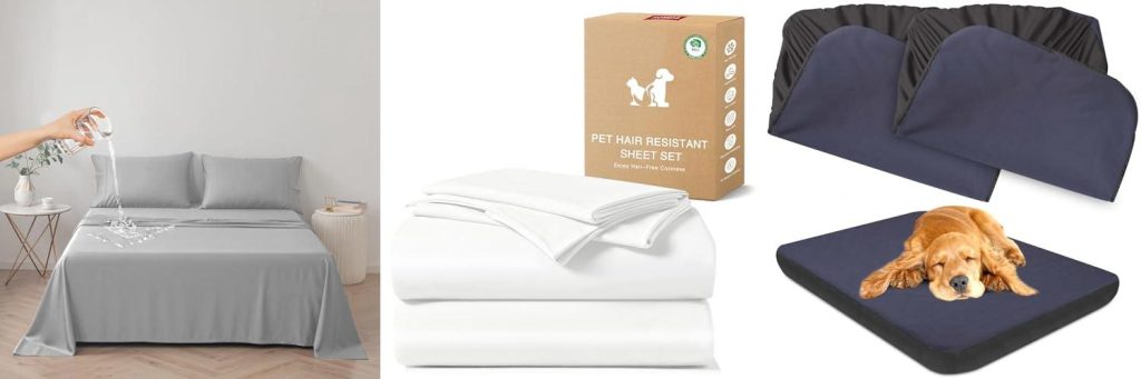 Bed Sheets For Dog Owners combined image