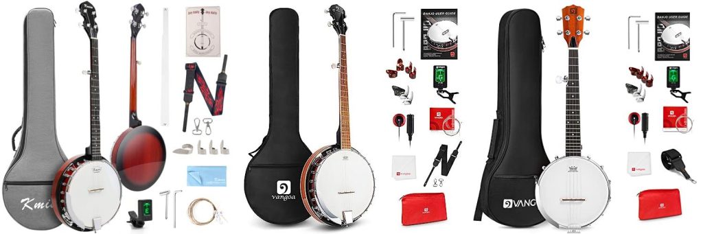 Beginner Banjos combined image
