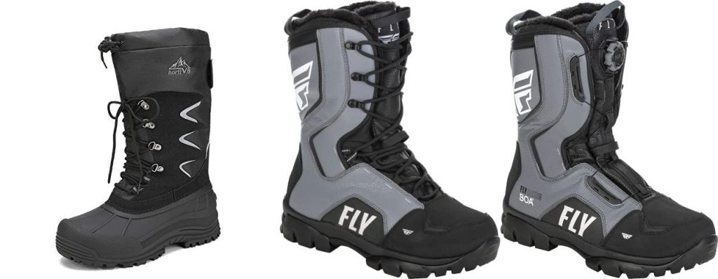 Boots For Snowmobiling combined image